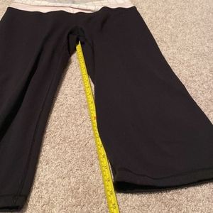 Lululemon black Capris size 12 (x2)
